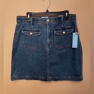 Draper James Denim Mini Skirt